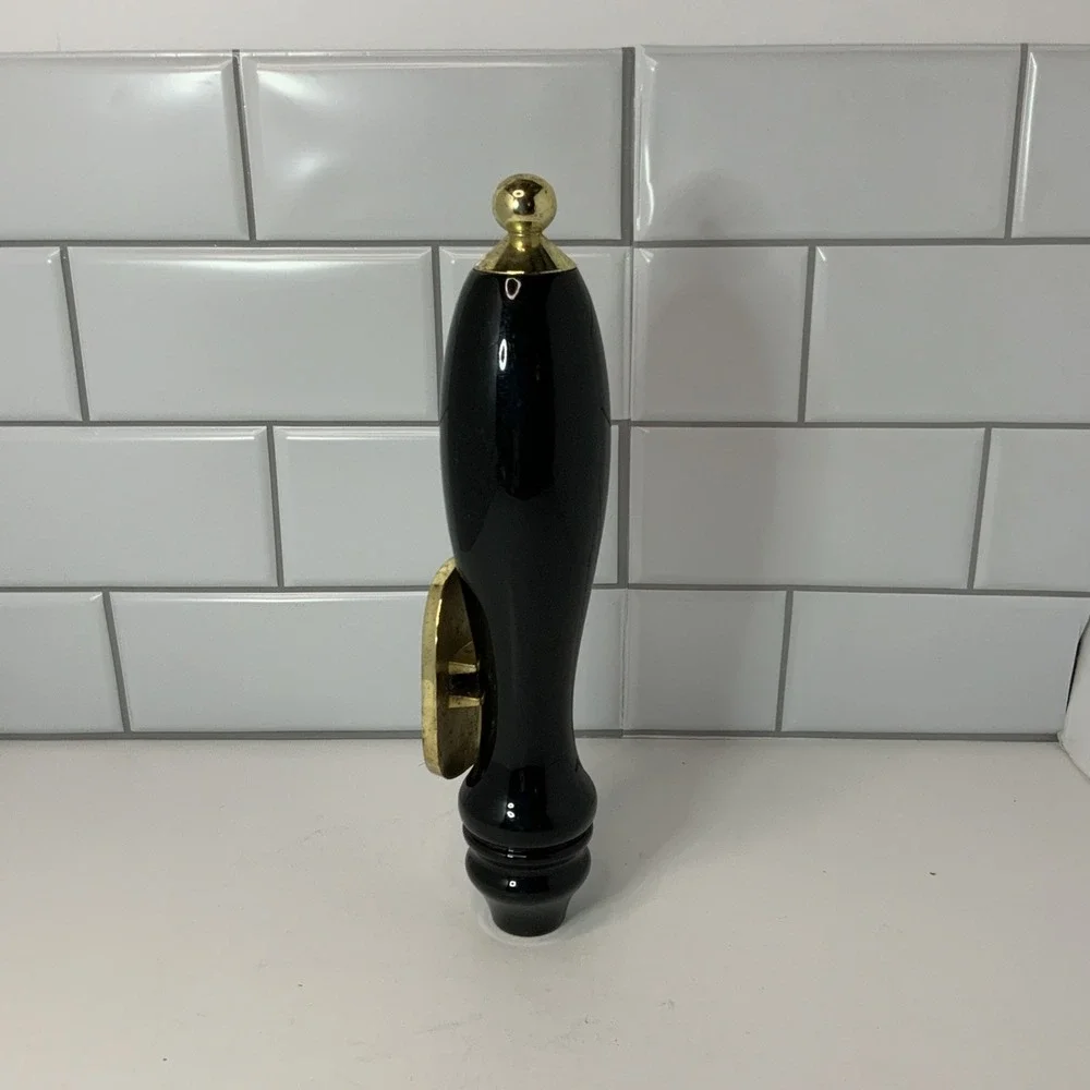 Bridgeport Brewing Company Pintail Ale Beer Tap Handle Black‎ Gold 11in
